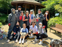 황실문화재단 전주지부, 원광진양효도의집 산책로보수 및 환경정비 봉사활동 가져