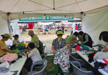 지산종합사회복지관 대구데이 페스티벌에서 환경테마캠페인 부스 운영