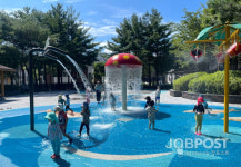 계룡시, 바닥분수 및 어린이 물놀이시설 운영