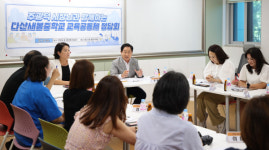 주광덕 남양주시장, 다산새봄중 방문