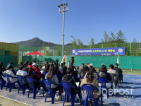 서진여자고등학교, 소프트테니스장 개관식 열고, 본격 운영 나서