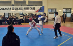 충남도청 소속 태권도 선수들 월등한 기량으로 2025년 청각장애인 태권도 국가대표 선발.