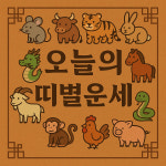 [오늘의운세] 4월22일 화요일, 재미로 보는 오늘의 띠별운세