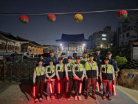 대구달서경찰서 송현지구대 부처님 오신날 특별범죄예방활동, 자율방범대 합동 순찰