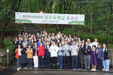 중랑구, 망우동행길 준공…무장애 보행로로 모두가 함께 걷는 도시 구현