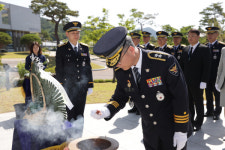 경북경찰청 현충일 맞아 경북호국경찰 추모공원 참배