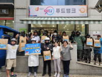 서울 중구, 거동 불편 어르신에 여름 건강 꾸러미 전달… 푸드마켓·라이더 유니온 함께 참여