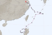 태풍꼬마이 북서진하며 열대저압부 약화…기상 당국 비상 대응