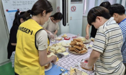 한샘 상생활동 확대...시흥 지역아동센터 주방 새 단장