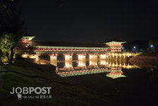 [경주야경명소] 황금빛으로 물든 다리, 월정교의 품격