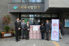 올네이션스 교회, 신사동 주민센터 통해 사랑의 김장김치 전달…지역 취약계층 겨울나기 지원