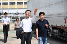 구리시, 인창유수지 공영주차장 점검