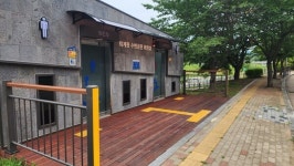 남양주시, 퇴계원 수변공원 화장실 개방