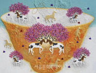 임근우 개인전 《봄날의 유토피아》, 따뜻한 봄과 함께 찾아온 이상향