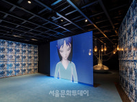 [현장스케치] 정지된 시간 속을 유영하다…리움미술관 필립 파레노 《보이스(VOICES)》展