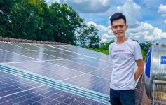 가상화폐 채굴위해 고향집에 옥상태양광 설치한 베트남인 화제