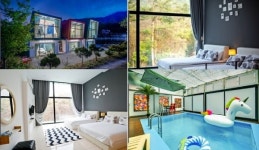 따뜻한 봄날. 나에게 주는 선물 같은 여행. 가평풀빌라 슐라프라움