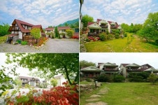 따뜻한 봄의 향기를 느끼는 연인과의 여행. 가평커플펜션 블루베리힐펜션