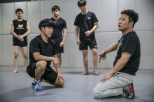 [포토] 코리아매트스쿼드짐 강경형, 빠데루 줘야 합니다