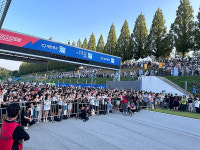 [포토] 슈퍼레이스 용인 나이트 레이스 구름 관중…흥행 마중물 되려나