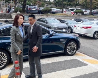 [포토] 법원에 출석하고있는 노소영 관장