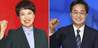지방선거 서울 등 주요도시 국민의힘 지지율 앞서…김은혜 37.2%·김동연 34.7%