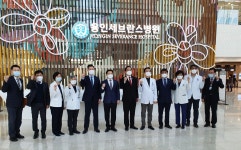 의협 이사진, 3월 개원 용인세브란스병원 격려 방문