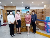 영등포구의사회, 보건소에 간식 21박스 전달
