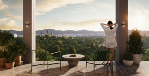 도심 속 유니버스 구현···하이엔드 오피스텔 더파크사이드 스위트