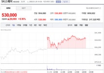 [특징주] SK스퀘어, 하이닉스 '12조 자사주 소각' 훈풍···장중 52주 신고가