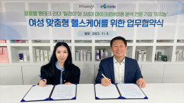 이지놈,질경이와 여성 맞춤형 헬스케어 제품 공동개발 업무협약
