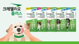 한국엘랑코동물약품, 올인원 내외부 구충제 크레델리오 플러스 선봬