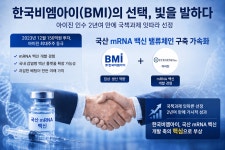 ㈜한국비엠아이-1호기 | 한국비엠아이의 아이진 베팅...mRNA 허브기업으로 발돋움