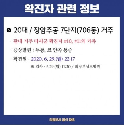 장암주공 706동 주민들 검사 당부 | 포토뉴스