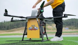 이마트24, 김천 캠핑장서 드론 시범배송 시작