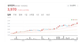 성우전자 주가 상승랠리 뚜렷...다각화된 사업 포트폴리오 기반 안정적 성장