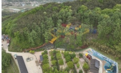 의령 자굴산 자연휴양림, 전국 최대 규모 네트 모험시설 개장