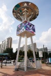송파구, 잠실역·거여역 문자전광판 미디어아트로 새단장