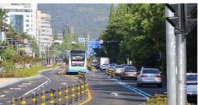창원 원이대로 S-BRT 정식 개통… 전용차로 위반 단속 강화