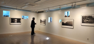 광양 섬진강변서 유채꽃 보고, 사진전도 보고