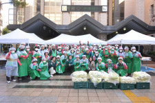 중구새마을부녀회, 사랑의 김장 나눔 행사… 500가구에 김치 5톤 전달