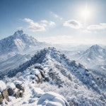 [2일(월) 광덕산 날씨] 새벽 많은 눈 주의, 최저 -5℃ 매서운 추위 속 낮부터 맑음