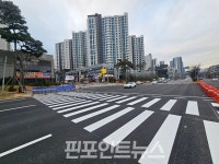 안양시, 주민숙원 사업 경수대로 횡단보도 오는 1일 개통