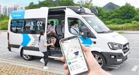 현대차, 세종 스마트시티에서 인공지능 기반 로보셔틀 서비스 시범 운영