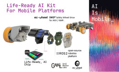 AI플랫폼 스타트업 GML과 이지 휠, 인공지능 휠 드라이브로 자율이동로봇의 새로운 시대 연다!