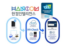 한컴인텔리전스, 인공지능 기반 수도 원격 검침 서비스 하이체크... CES 2022 혁신상 수상