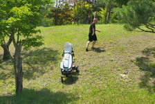 스마트골프, 인공지능 기반  캐디 로봇 스마트 캐디봇... 스크린 넘어, 필드로
