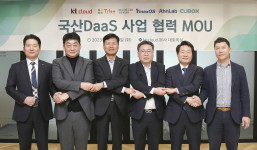 kt cloud-틸론-한글과컴퓨터-티맥스오에스-안랩-씨유박스, 공공기관 DaaS 도입 속도 낸다