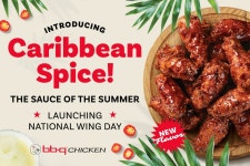 BBQ Chicken Unveils New Caribbean Spice Flavor in US for National Wing Day