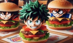 Burger King Unveils My Hero Academia Menu in France Featuring Deku and Bakugo Burgers